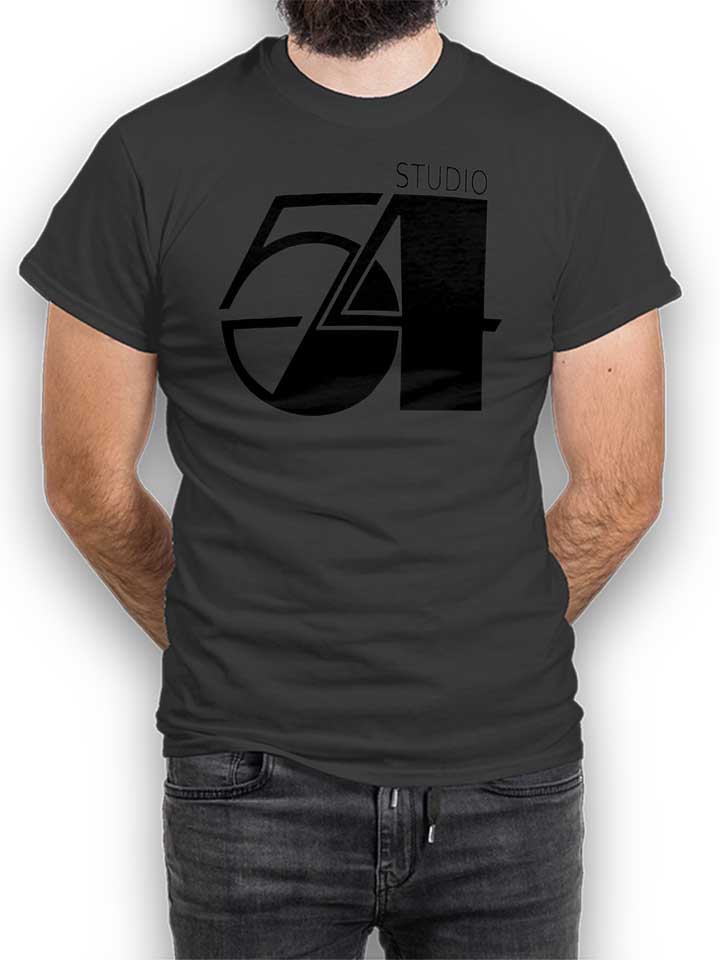 Studio54 Logo T-Shirt dunkelgrau L