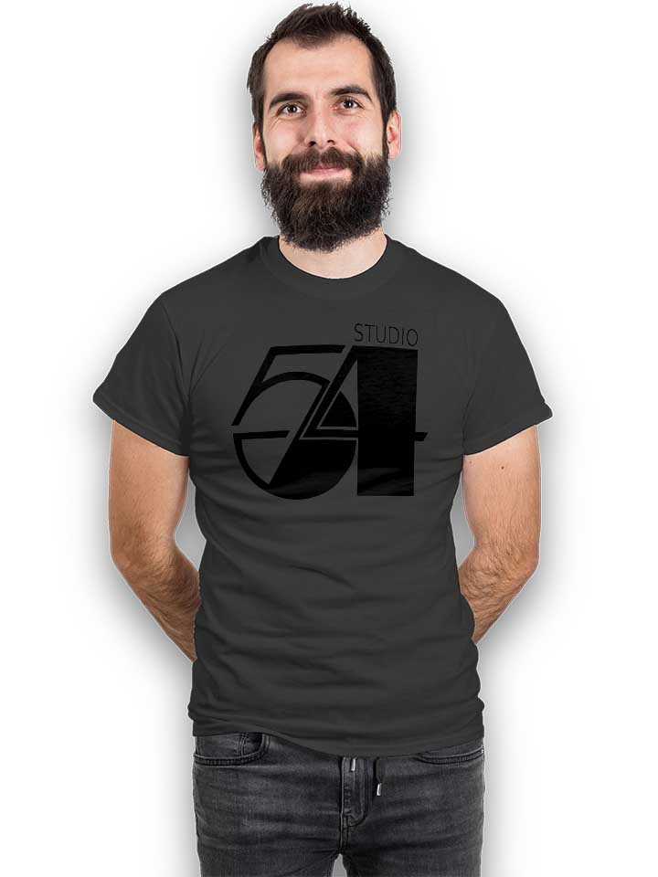 studio54-logo-t-shirt dunkelgrau 2