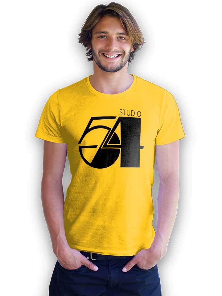 studio54-logo-t-shirt gelb 2