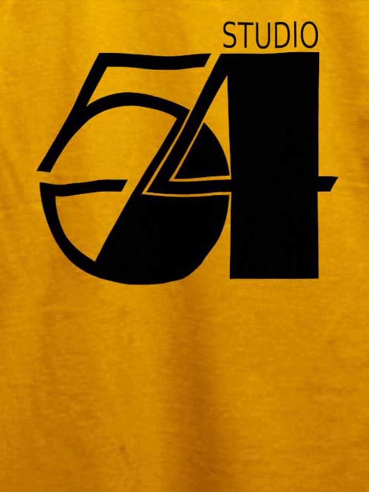 studio54-logo-t-shirt gelb 4