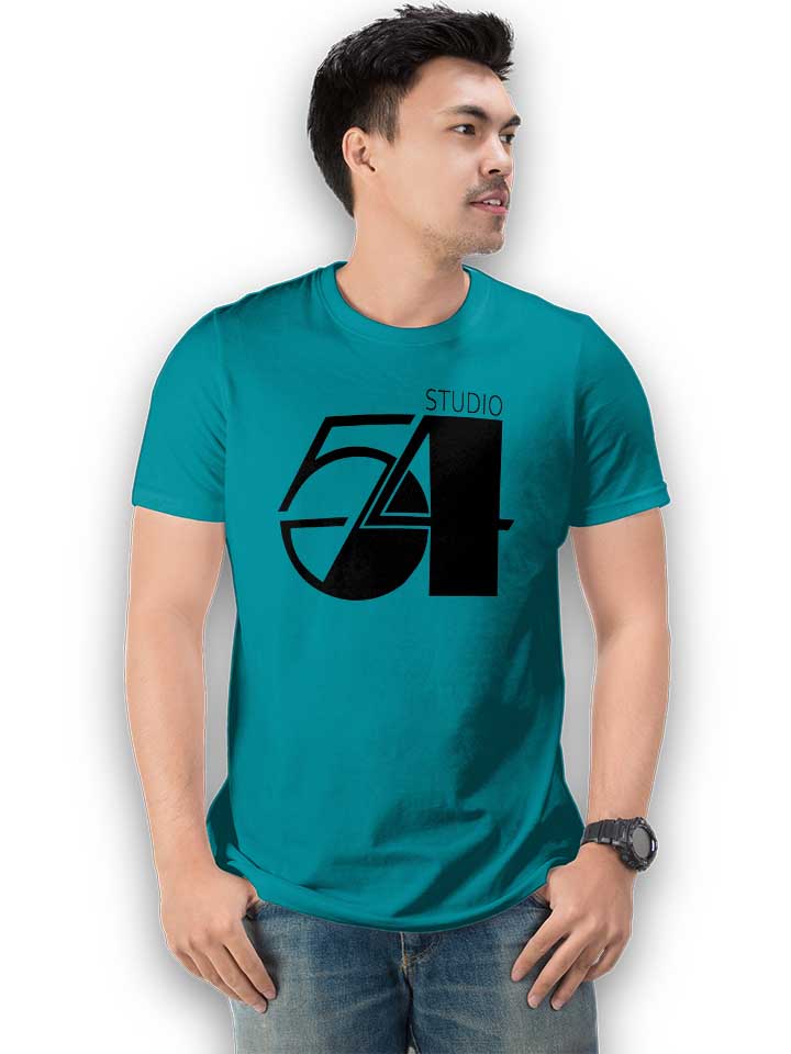 studio54-logo-t-shirt tuerkis 2