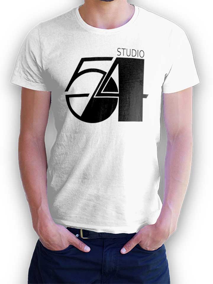 Studio54 Logo Camiseta blanco L