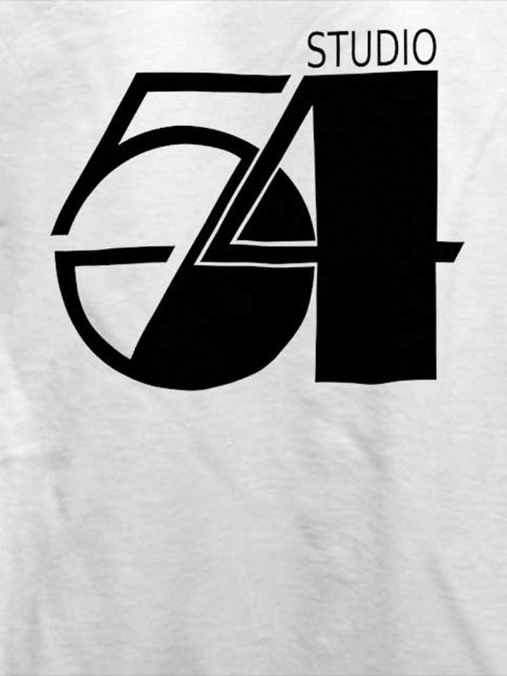 studio54-logo-t-shirt weiss 4