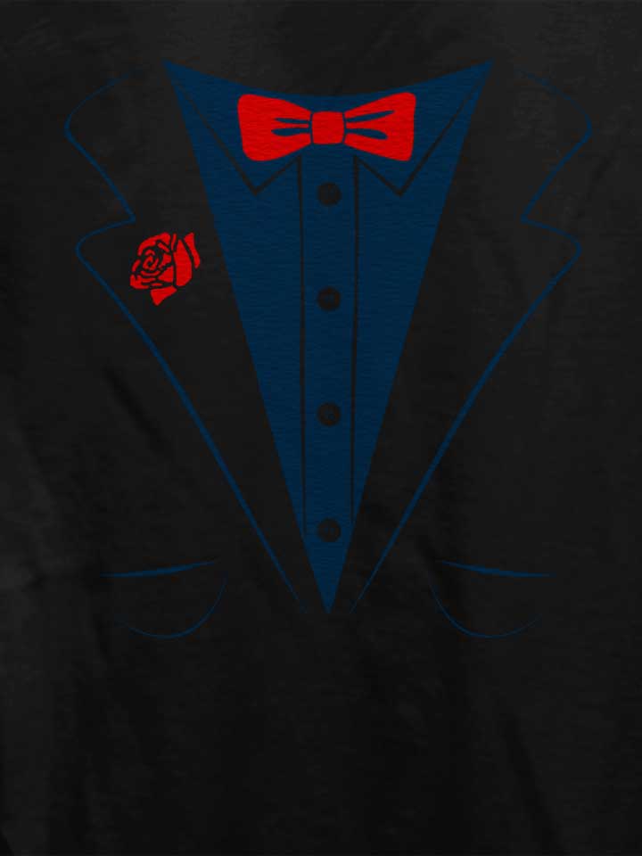 suit-and-tie-damen-t-shirt schwarz 4