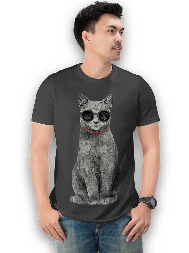 summer-cat-t-shirt dunkelgrau 2