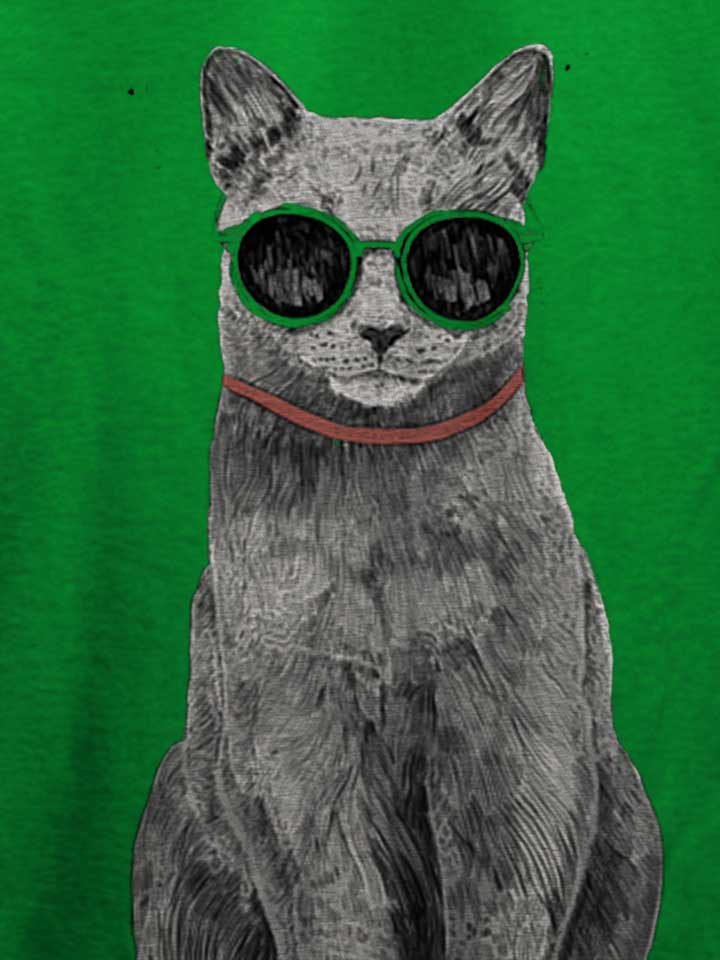 summer-cat-t-shirt gruen 4