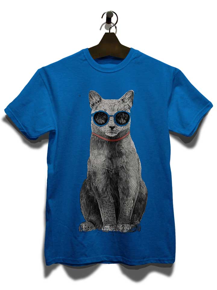 summer-cat-t-shirt royal 3