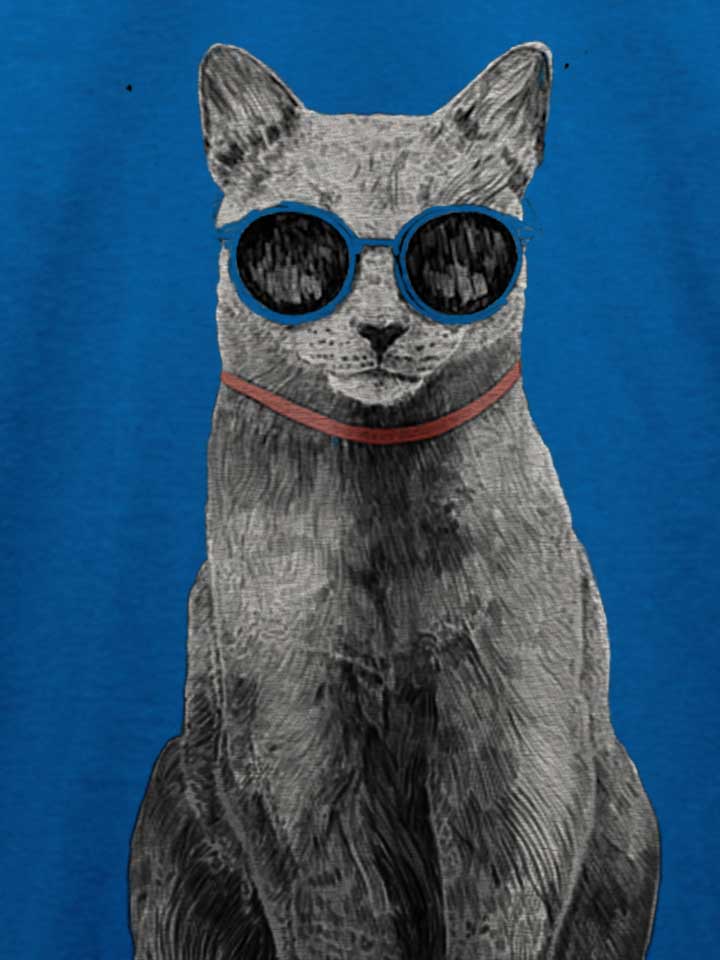summer-cat-t-shirt royal 4