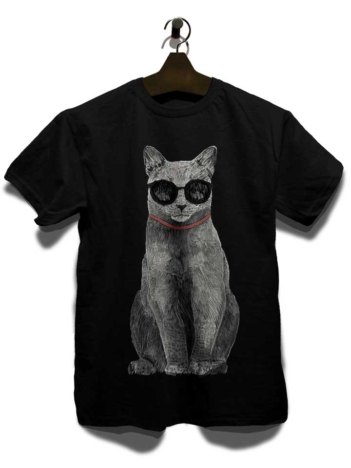 summer-cat-t-shirt schwarz 3