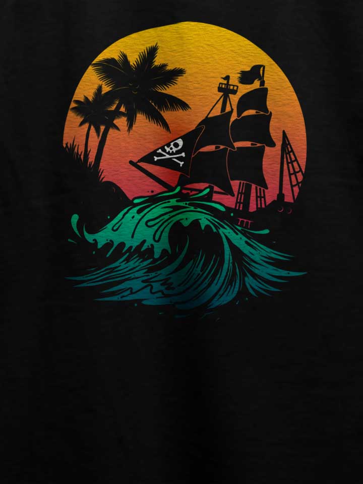 summer-wave-pirates-t-shirt schwarz 4