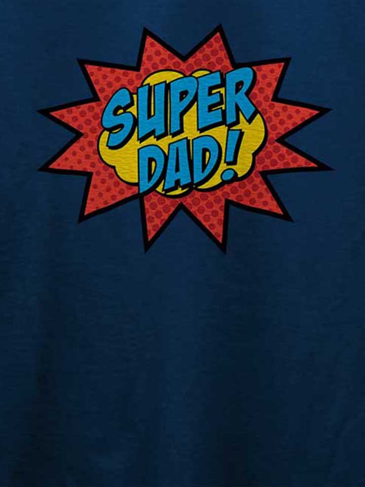 super-dad-t-shirt dunkelblau 4