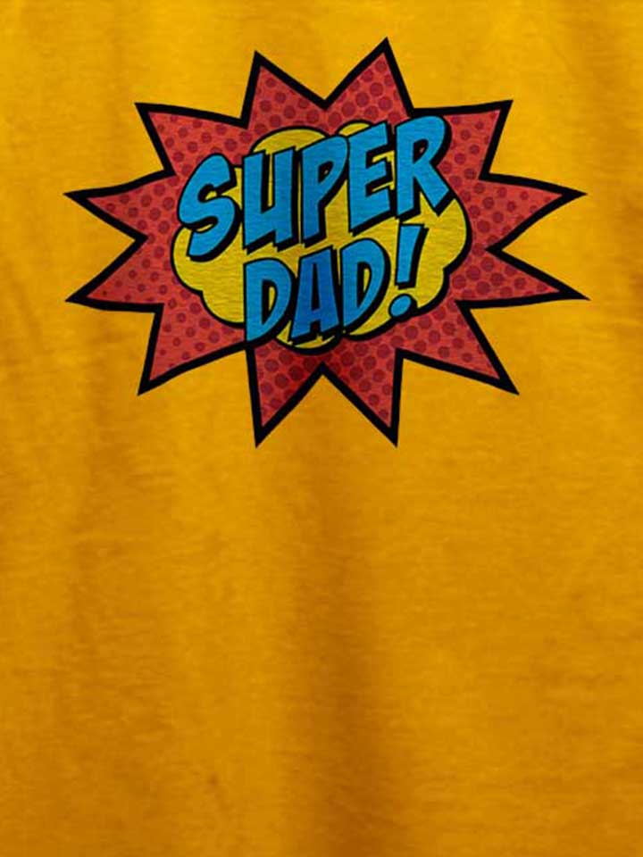 super-dad-t-shirt gelb 4