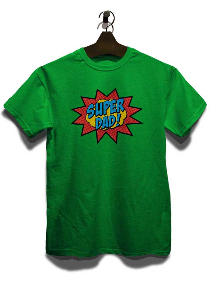 super-dad-t-shirt gruen 3