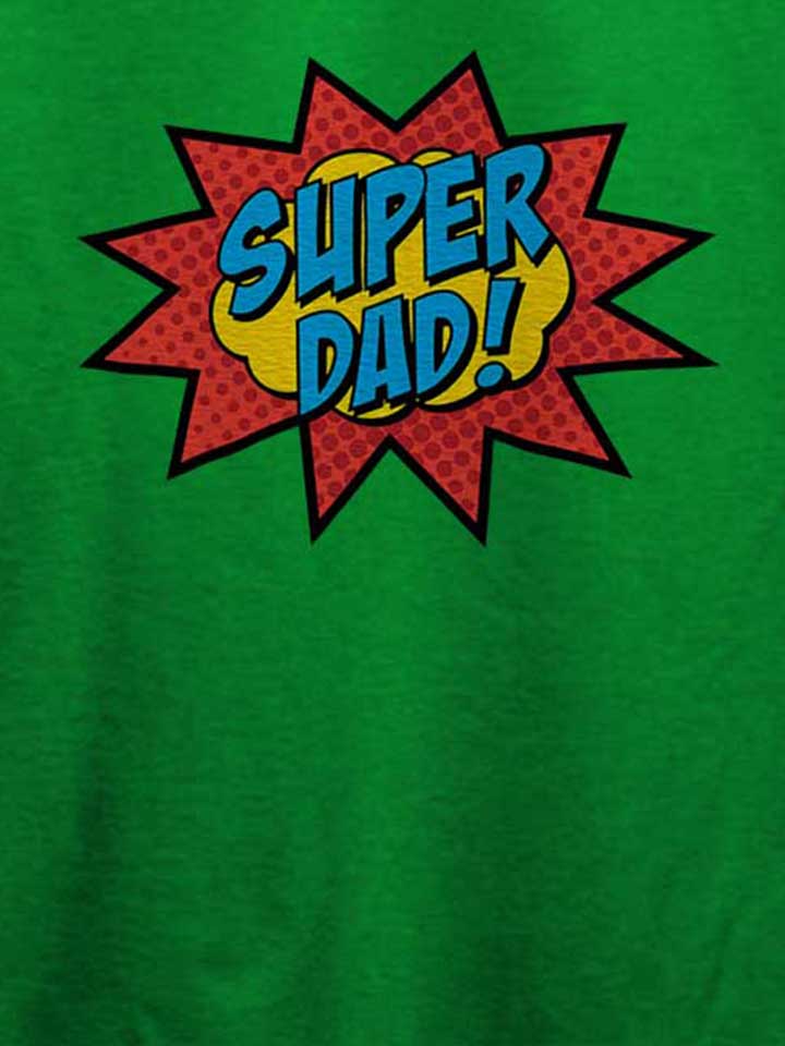 super-dad-t-shirt gruen 4