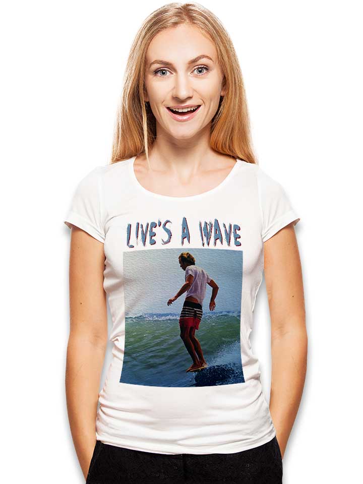 surfing-lives-a-wave-damen-t-shirt weiss 2