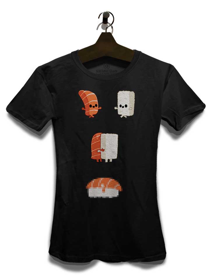 sushi-is-love-damen-t-shirt schwarz 3