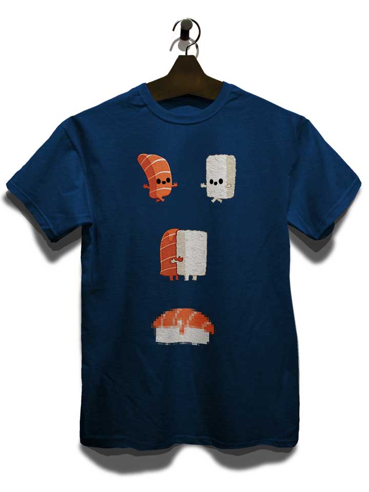 sushi-is-love-t-shirt dunkelblau 3