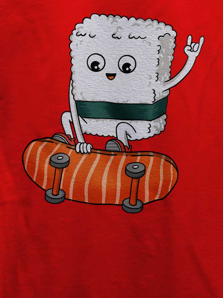 sushi-skater-t-shirt rot 4