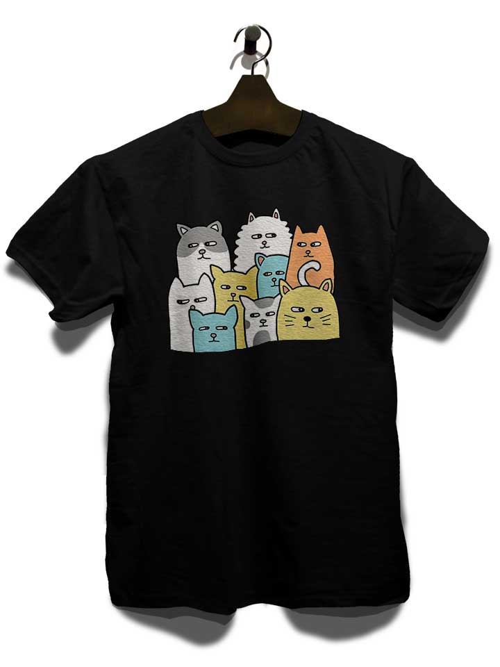 suspicious-cats-t-shirt schwarz 3