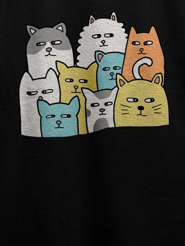 suspicious-cats-t-shirt schwarz 4