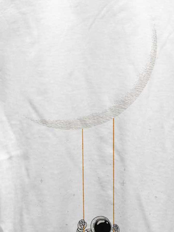 swinging-astronaut-moon-damen-t-shirt weiss 4