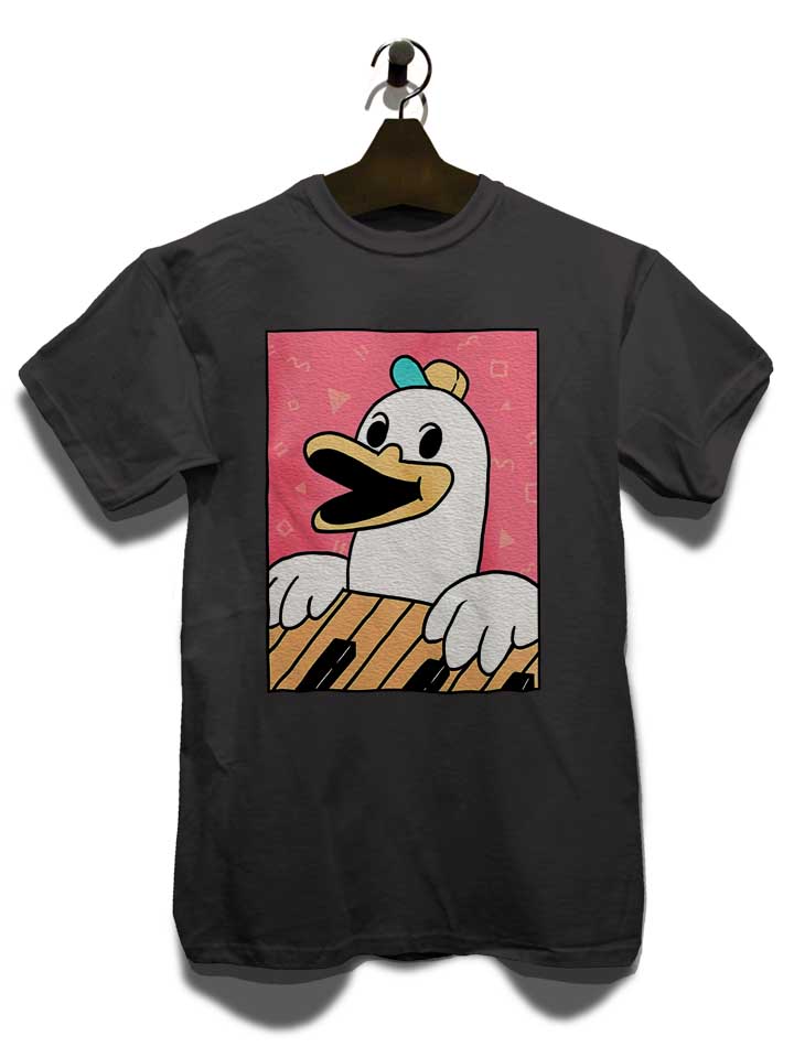 synth-duck--t-shirt dunkelgrau 3