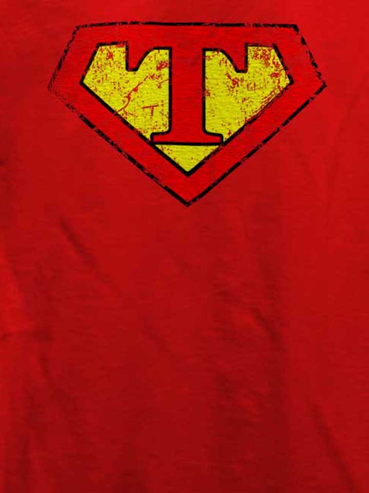 t-buchstabe-logo-vintage-t-shirt rot 4