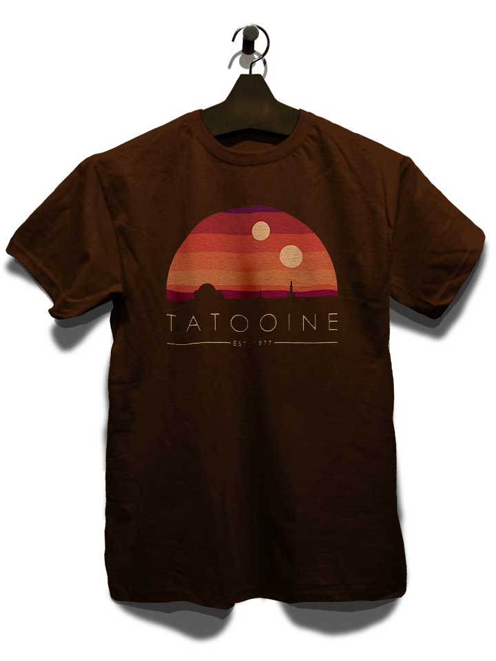 tatooine-est-1977-t-shirt braun 3