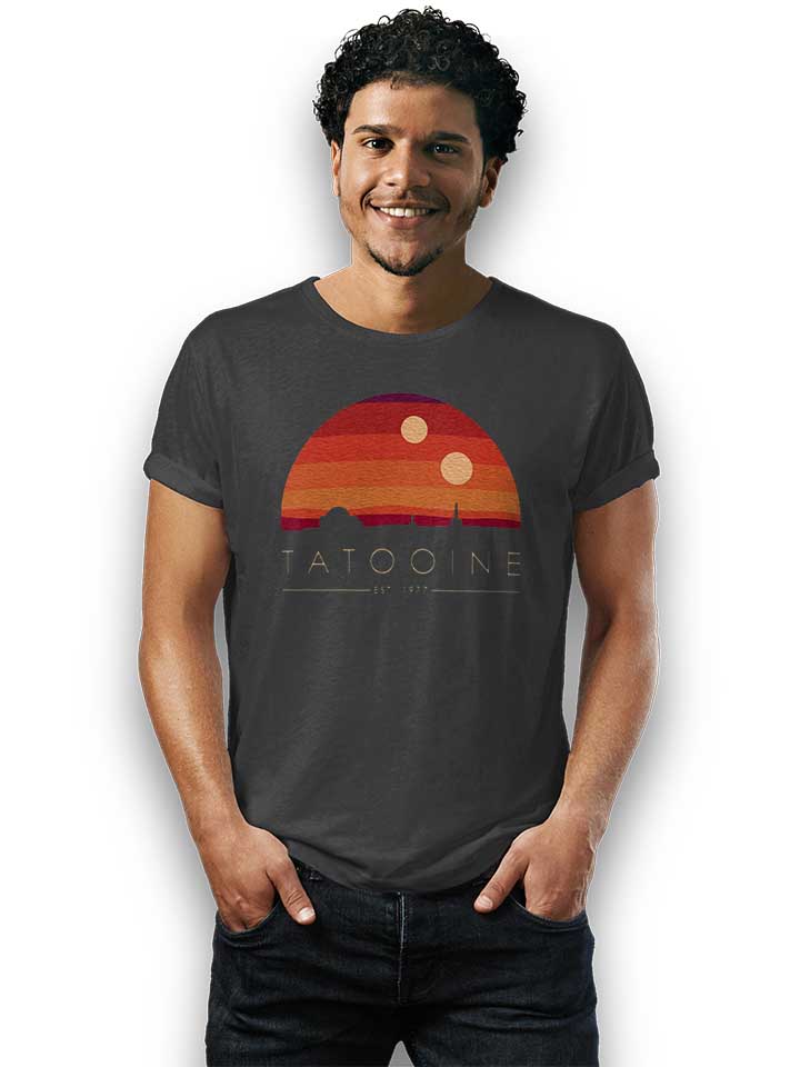 tatooine-est-1977-t-shirt dunkelgrau 2