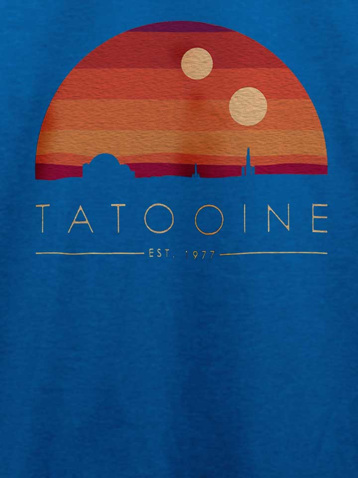 tatooine-est-1977-t-shirt royal 4