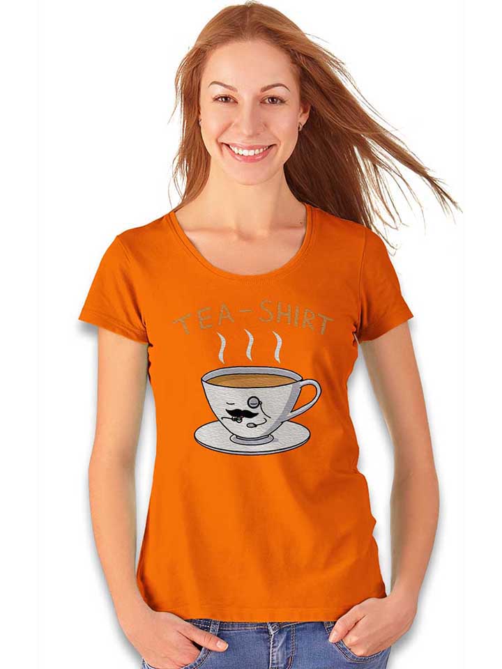 tea-shirt-damen-t-shirt orange 2