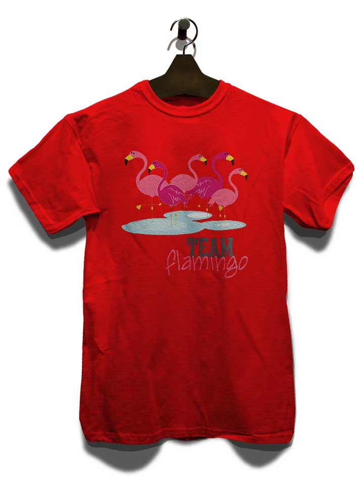 team-flamingo-t-shirt rot 3