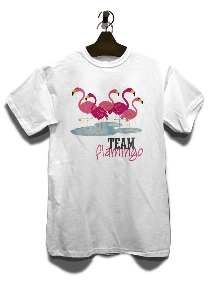 team-flamingo-t-shirt weiss 3