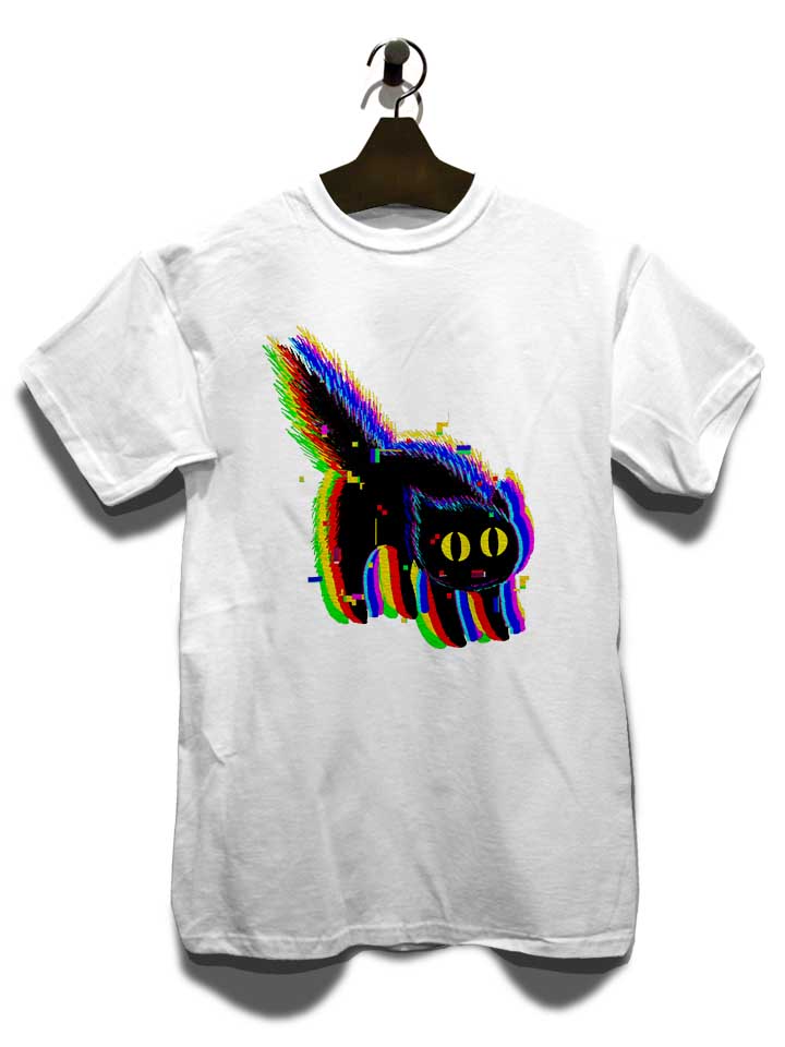 technicolor-cat-t-shirt weiss 3