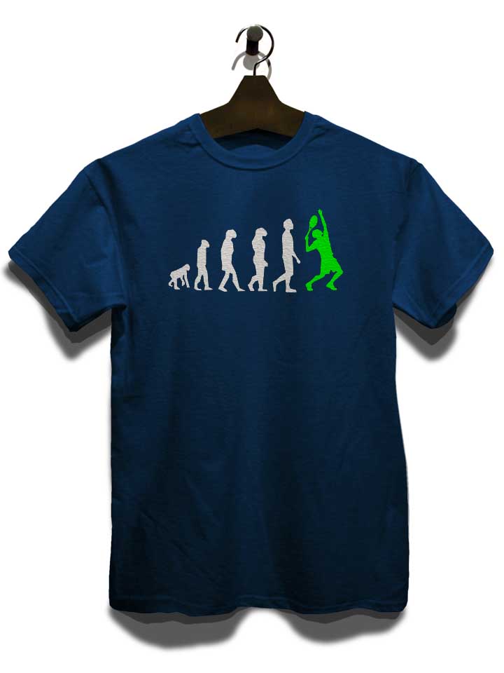 tennis-evolution-t-shirt dunkelblau 3
