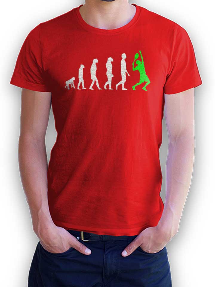 Tennis Evolution T-Shirt rot L