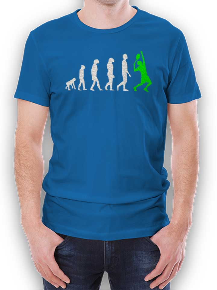 Tennis Evolution T-Shirt bleu-roi L
