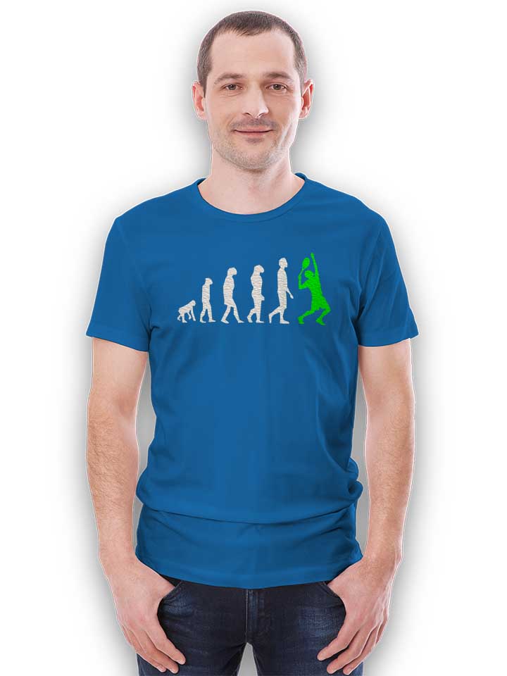 tennis-evolution-t-shirt royal 2