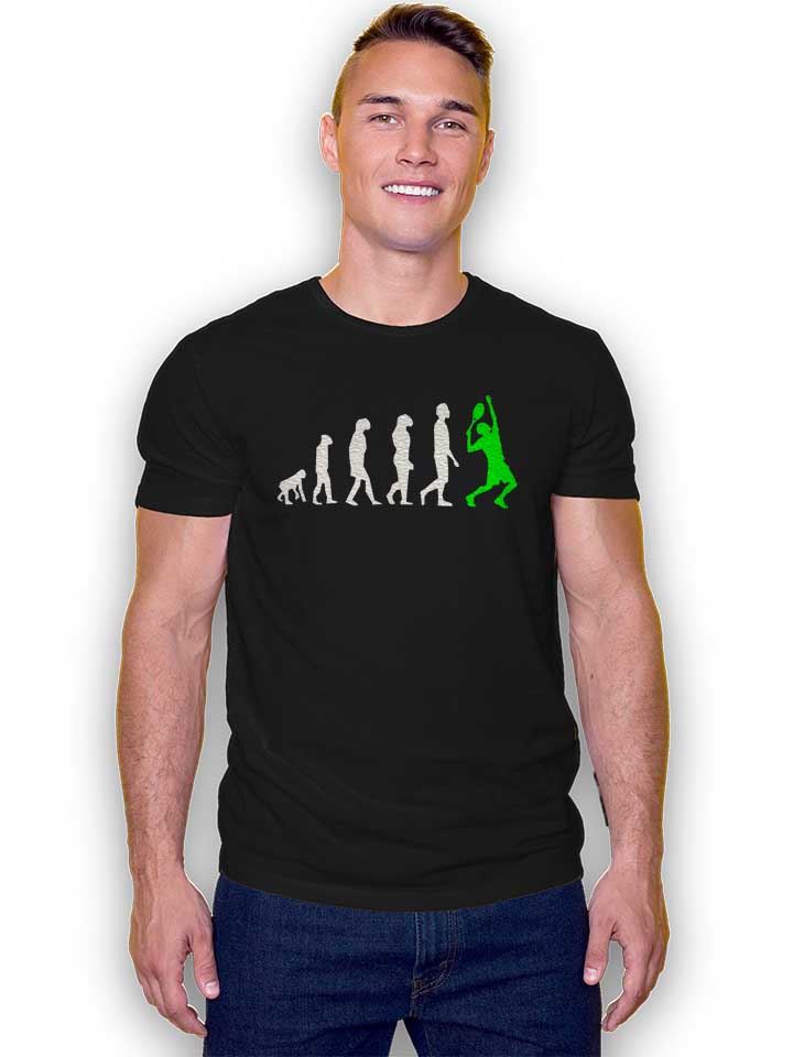 tennis-evolution-t-shirt schwarz 2