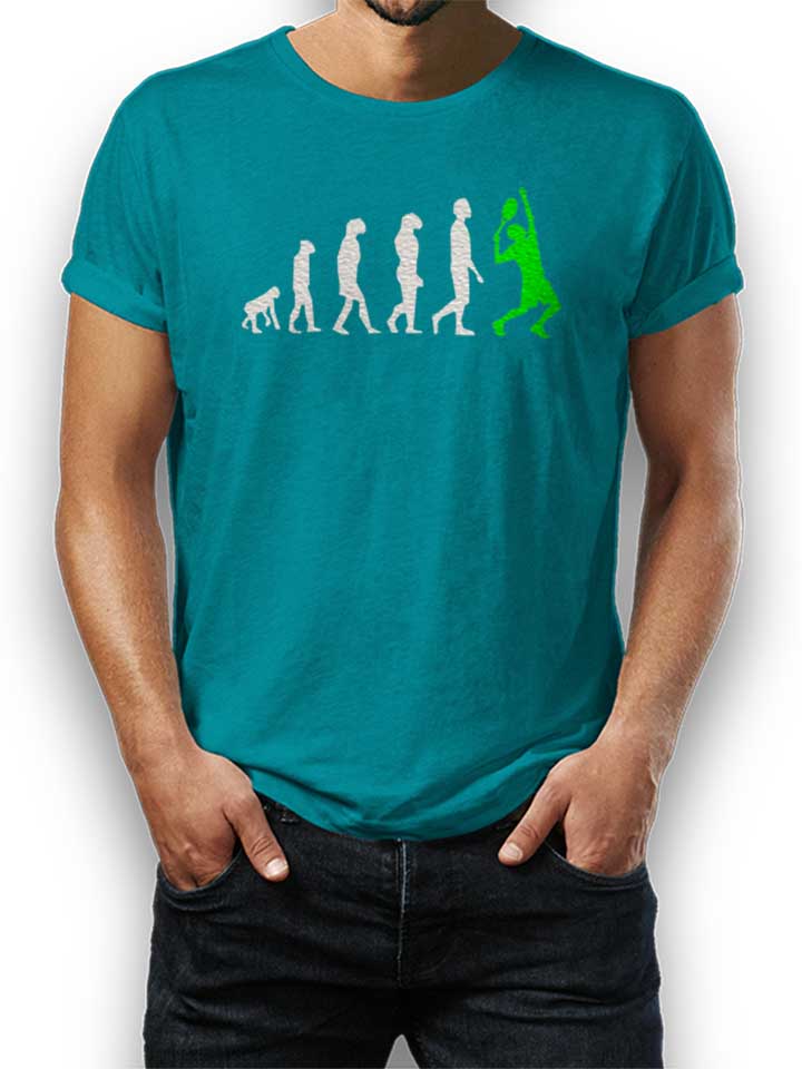 tennis-evolution-t-shirt tuerkis 1