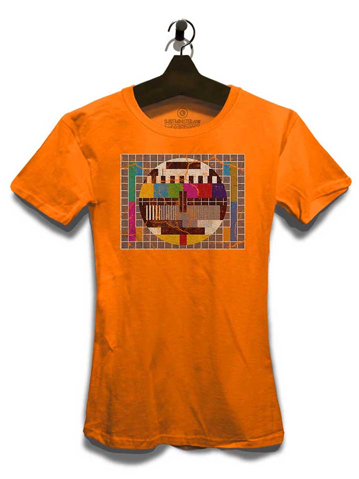testbild-vintage-damen-t-shirt orange 3