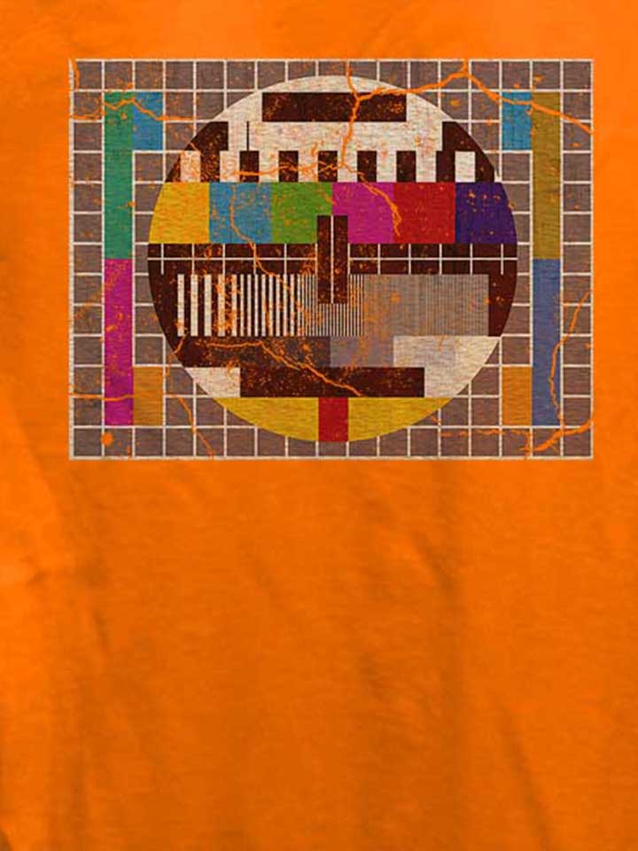 testbild-vintage-damen-t-shirt orange 4