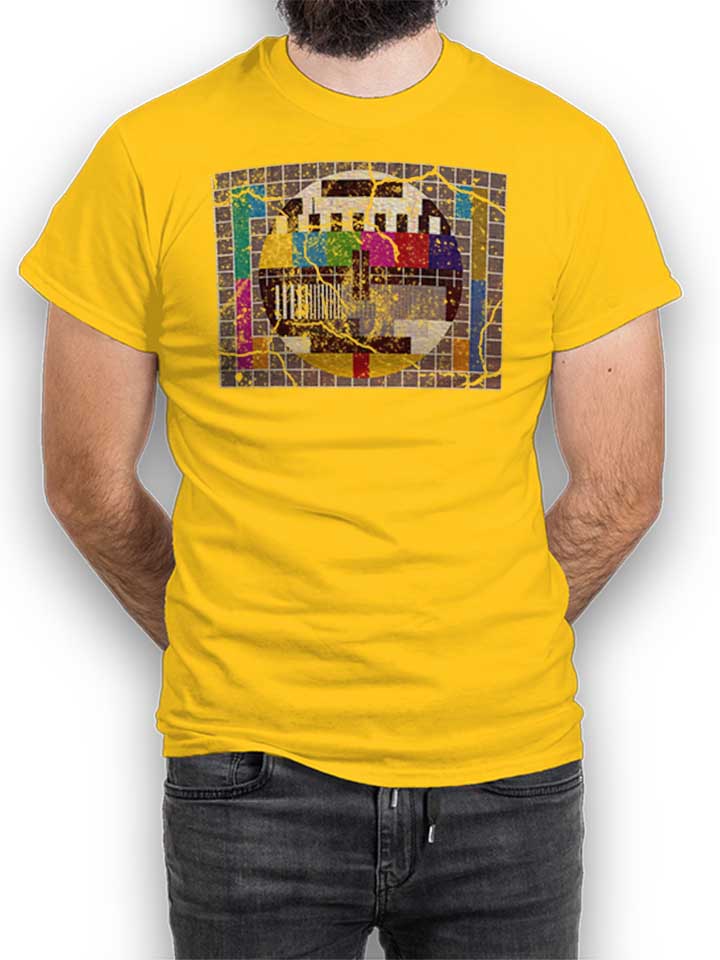 testbild-vintage-t-shirt gelb 1