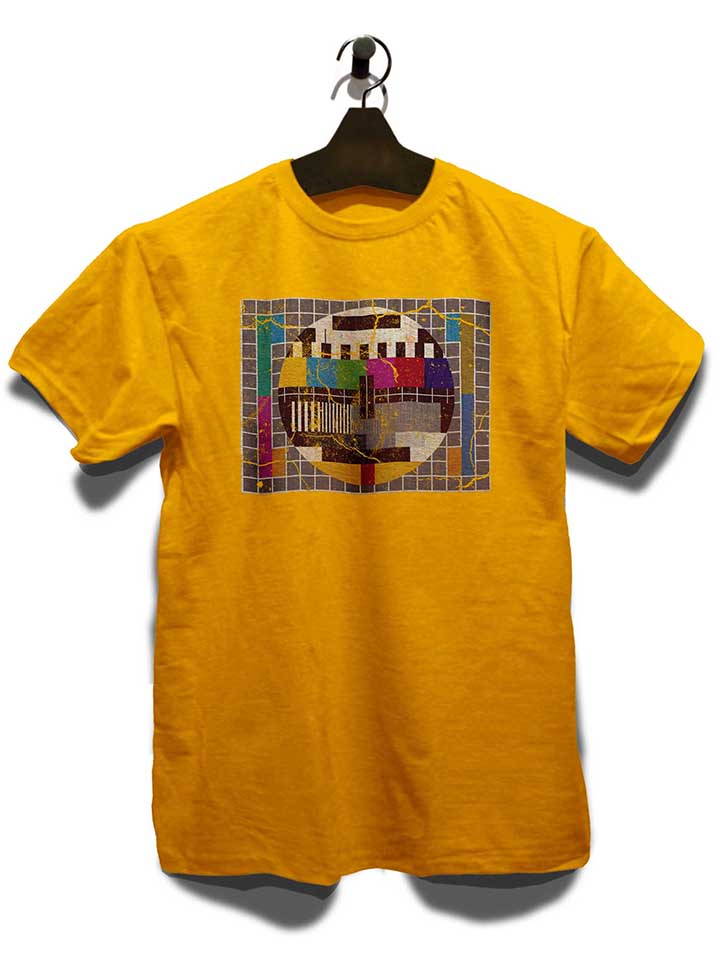 testbild-vintage-t-shirt gelb 3