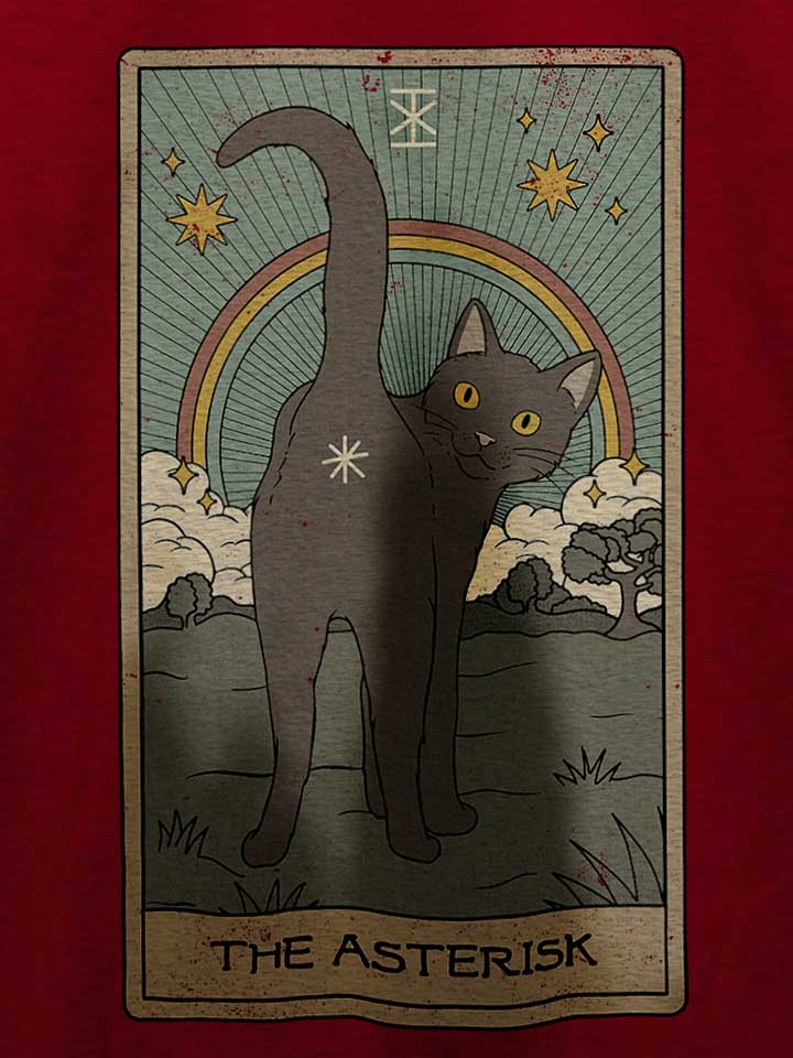 the-asterisk-cat-t-shirt bordeaux 4