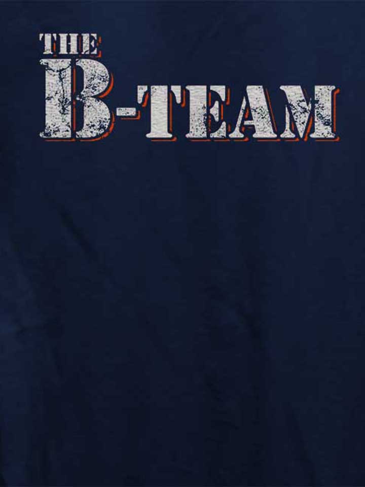 the-b-team-vintage-damen-t-shirt dunkelblau 4