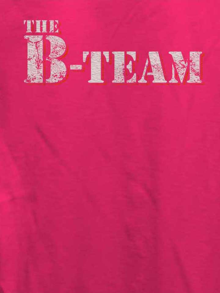 the-b-team-vintage-damen-t-shirt fuchsia 4