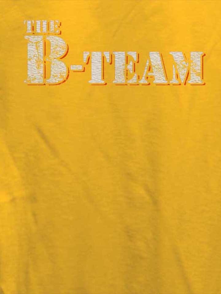 the-b-team-vintage-damen-t-shirt gelb 4