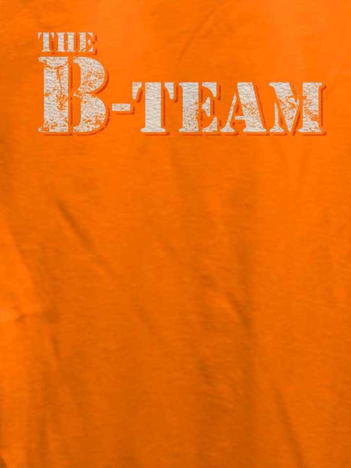 the-b-team-vintage-damen-t-shirt orange 4