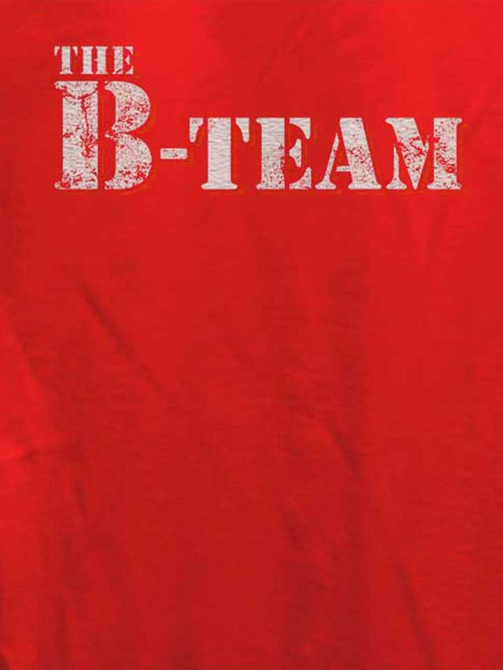 the-b-team-vintage-damen-t-shirt rot 4